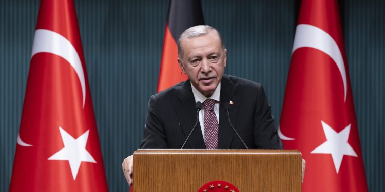 Türkiye Cumhurbaşkanı Erdoğan, Almanya Cumhurbaşkanı Steinmeier ile ortak basın toplantısında konuştu