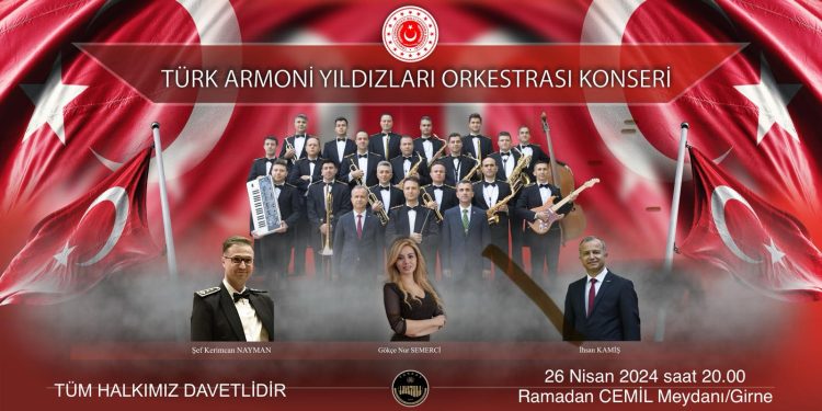 Türk Armoni Yıldızları Orkestrası cuma günü Girne’de konser verecek