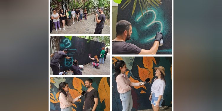 Sanatçı Batu Gündal, Grafiti ile duvar resmi sanatını BRT’ye anlattı