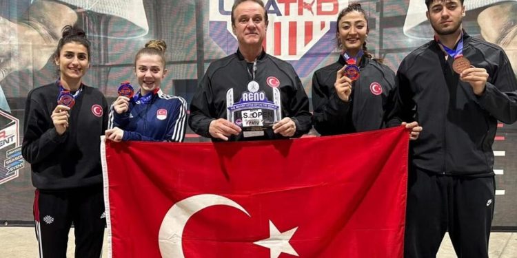 Milli tekvandocular ABD Açık'ta takım halinde üçüncü oldu