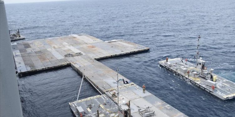 Pentagon: Gazze sahiline kurulacak geçici liman inşaatı bitti