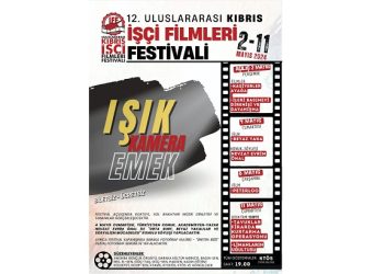12. Uluslararası Kıbrıs İşçi Filmleri Festivali başlıyor