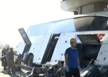 Ankara’da otobüs üst geçide çarptı: 9 ölü var