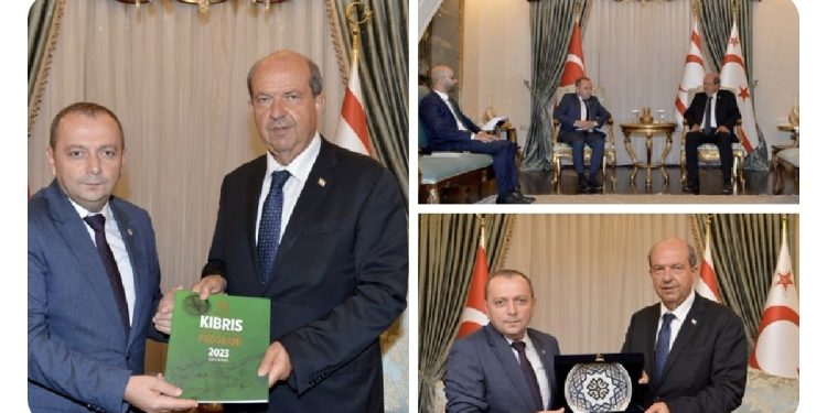 Cumhurbaşkanı Tatar, Türkiye Maarif Vakfı yetkililerini kabul etti
