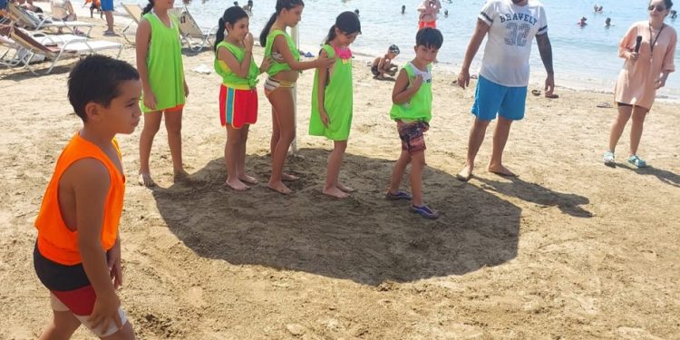 Girne’de çocuklara “survivor” yarışması yapıldı
