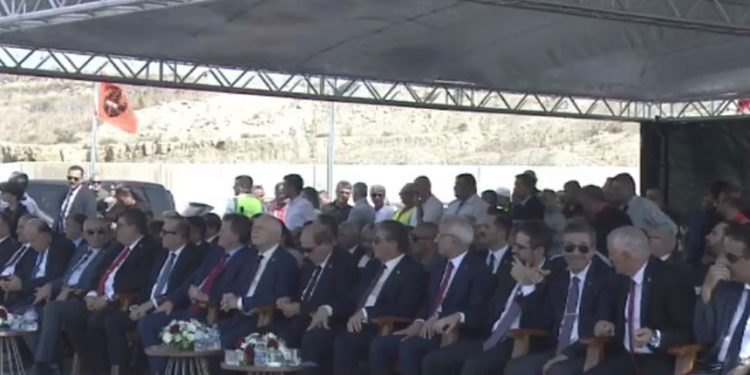 Çevre yolu Yonca Kavşağı’nın temel atma töreni gerçekleştirildi