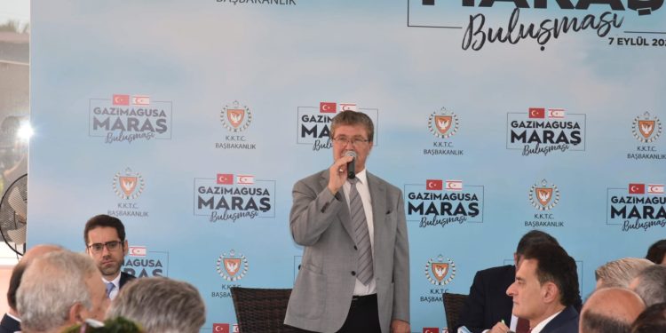 Başbakan Üstel Maraş Buluşması’nda konuştu: Biz her zaman Anavatanımız Türkiye ile el ele, kol kola bütün zorlukların önünü aşarak yolumuza devam ediyoruz