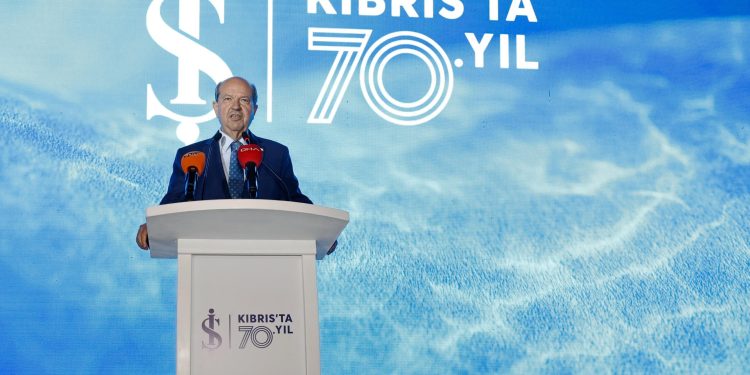 Cumhurbaşkanı Tatar “İş Bankası’nın Kıbrıs’taki 70’nci Yılı” etkinliğine katıldı