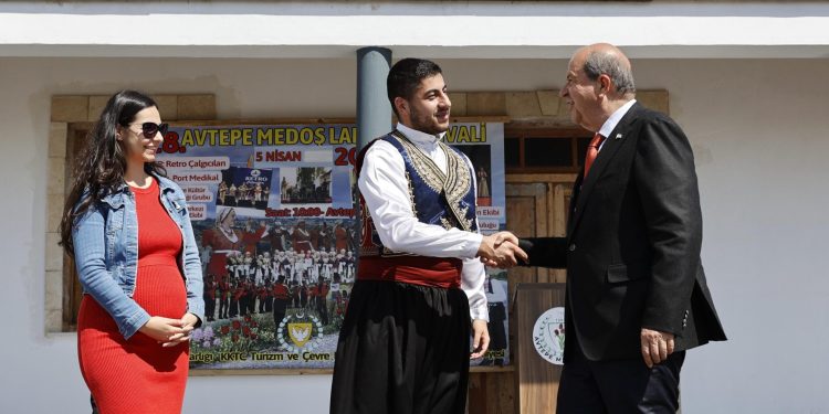 Cumhurbaşkanı Tatar, 18. Avtepe Medoş Lalesi Festivali’ne katıldı
