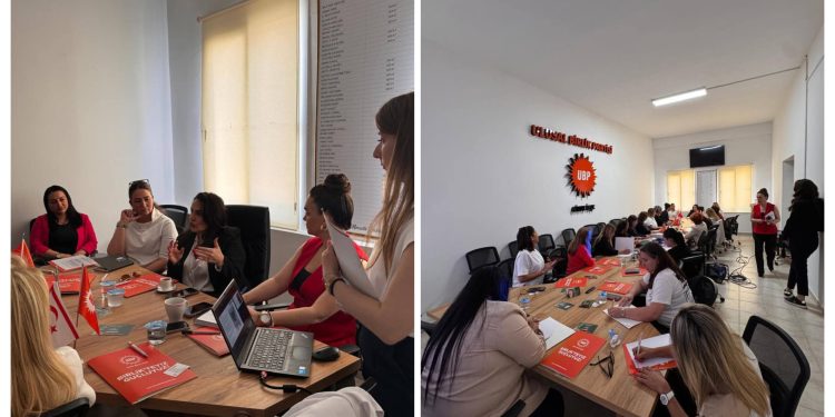 UBP Girne İlçe yönetimi tarafından Girne İlçesi’ne bağlı tüm Kadın Kolları Başkanları için özel bir eğitim serisi başlatıldı