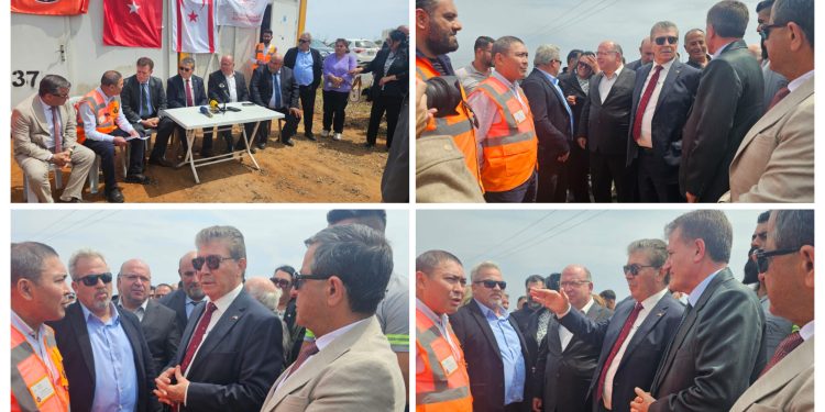 18 Kilometrelik Dipkarpaz Manastır yolunun yapımına bugün başlandı.. Başbakan Üstel: 3 yıllık hükümetimiz döneminde söz verdiğimiz tüm projeleri yerine getiriyoruz