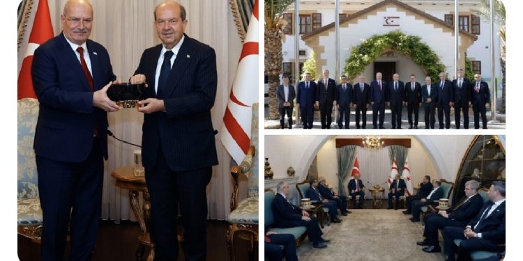 Cumhurbaşkanı Tatar, Ankara Ticaret Odası heyeti kabul etti