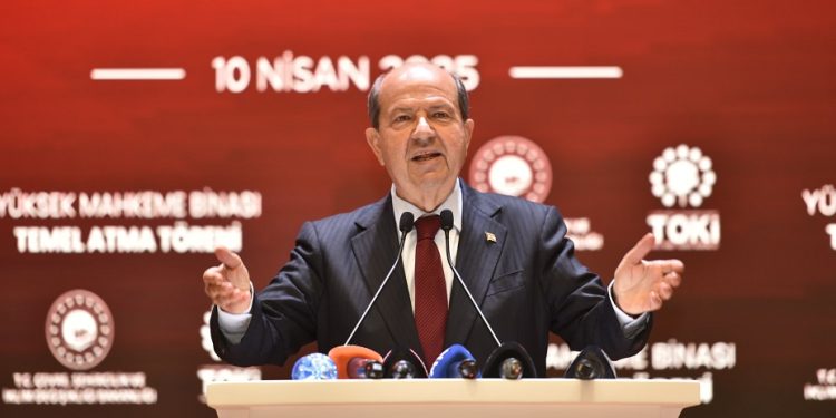 Cumhurbaşkanı Tatar: KKTC’nin egemenliğinin bağımsızlığının sembolü, kalbinin atacağı müthiş bir eser inşa ediliyor