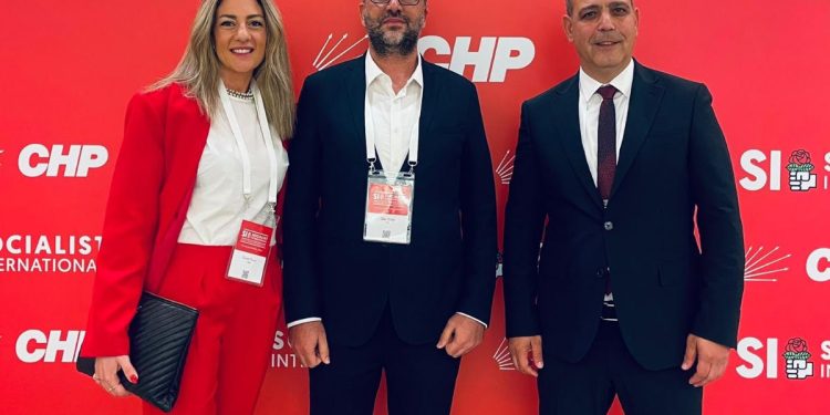 TDP’den bir heyet Sosyalist Enternasyonal Konseyi toplantısına katıldı