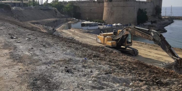 Şehir Plancıları Odası: Girne Kalesi arkasındaki düzenleme ara emriyle durduruldu