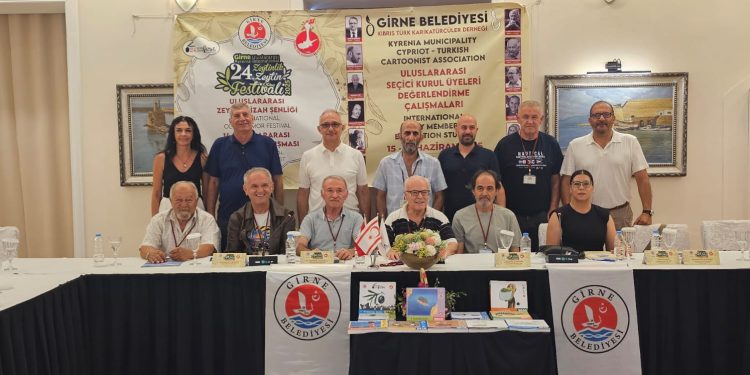 14. Uluslararası Zeytin Karikatürleri Yarışması basın toplantısı yapıldı