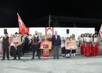 11. Beyarmudu Patates Festivali ile 8. Beyarmudu Uluslararası Halk Dansları Festivali başladı