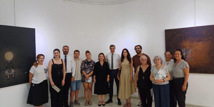 13’üncü Devlet Genç Sanatçılar Yarışması’nın sergisi Lefkoşa’da açıldı