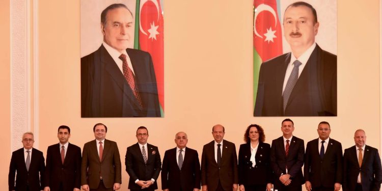 Cumhurbaşkanı Tatar , Azerbaycan Başbakanı Ali Asadov ile görüştü 