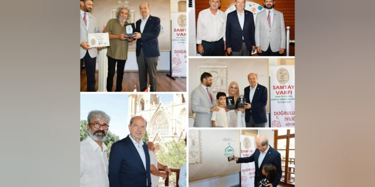 Cumhurbaşkanı Tatar, SAMTAY Vakfı’nın düzenlediği ödül törenine katıldı