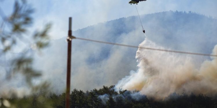 Türkiye’de orman yangınları ile mücadele devam ediyor