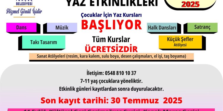 İskele Belediyesi çocuklara yönelik yaz etkinlikleri düzenleyecek