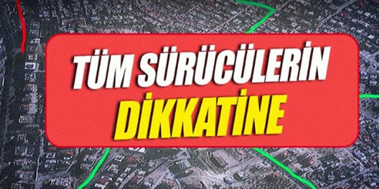 Ortaköy Hatice Tahsin Erönen Sokak kanalizasyon çalışması nedeniyle araç trafiğine kapatılacak