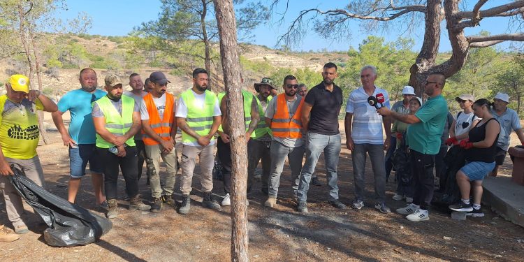 Kalkanlı Piknik Alanı’nda çevre etkinliği düzenlendi
