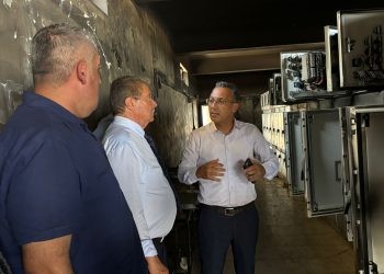 Başbakan Üstel ve hükümet ortakları Teknecik Santrali’ni ziyaret etti…Üstel: Türkiye’den gelecek uzman bir ekip ile konu araştırılacak