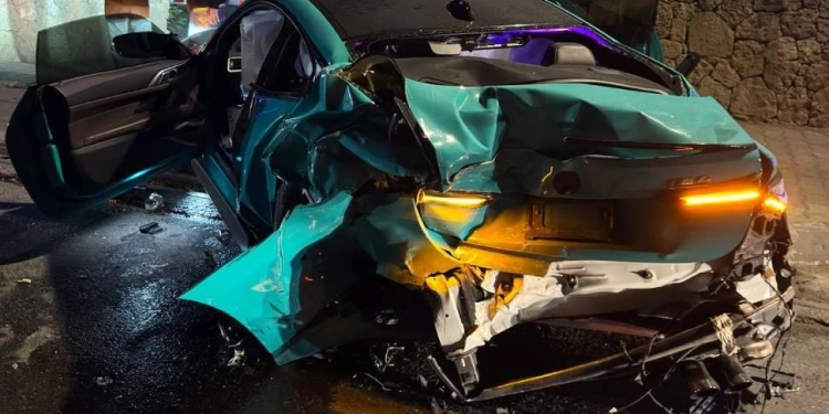 Lapta’da trafik kazası: 1’i alkollü 3 sürücüye yasal işlem!