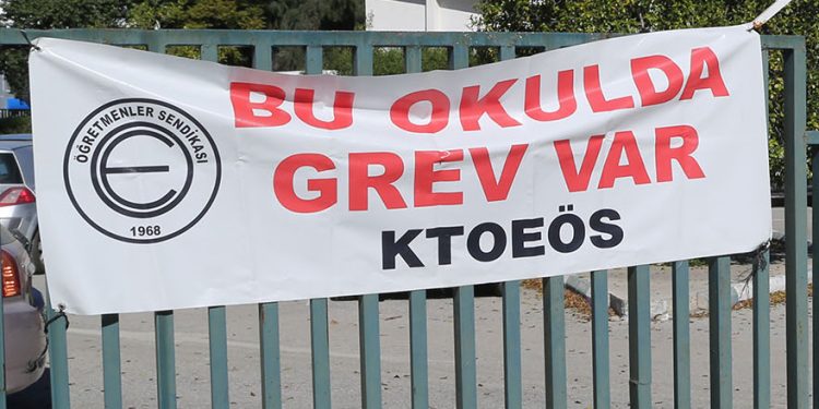KTOEÖS, tüm okullarda grev yapıyor