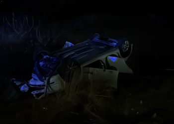 Girne’de Kaza: Araç Takla Attı, İki Yaralı