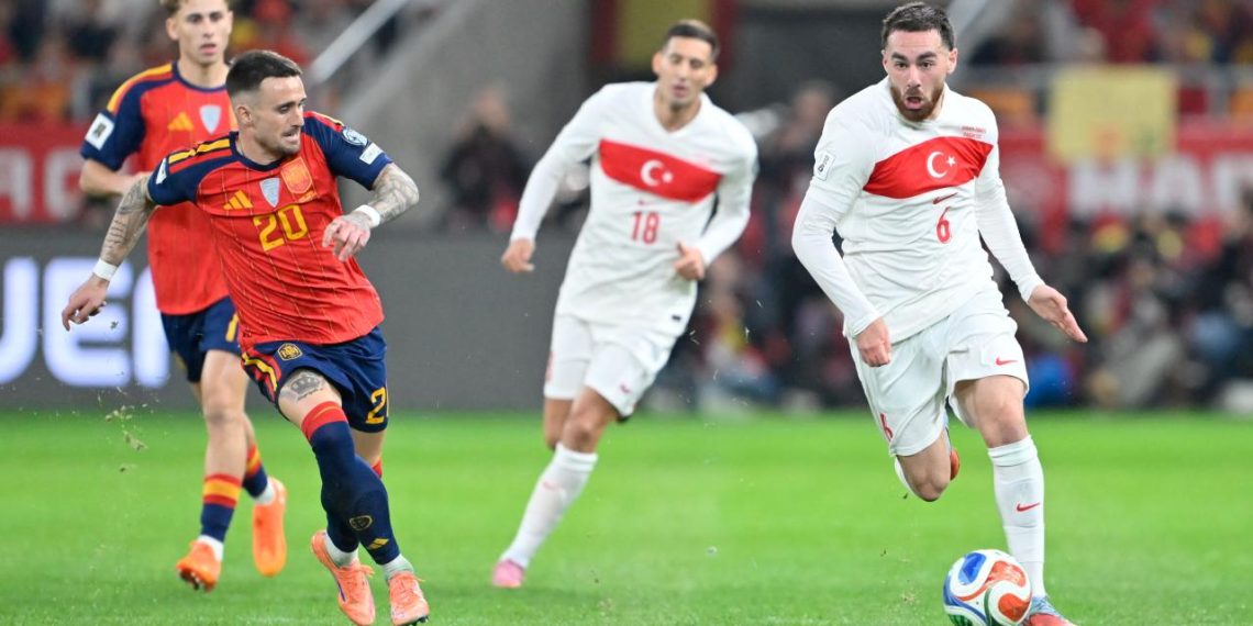 A Milli Futbol Takımımız, İspanya'dan puanla döndü