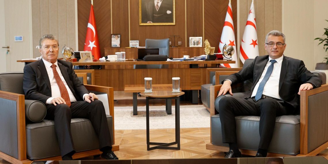 Cumhurbaşkanı Erhürman, Başbakan Üstel’i kabul etti