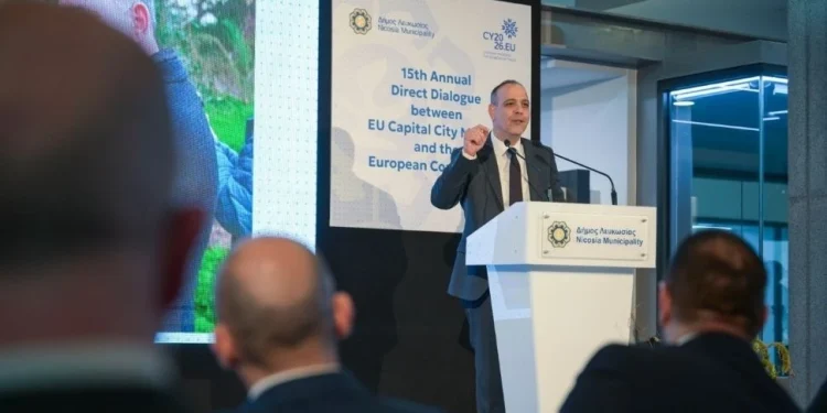 Harmancı’dan AB Başkent Belediye Başkanları’na çağrı: Kıbrıs’ta yerel diplomasiyi destekleyin