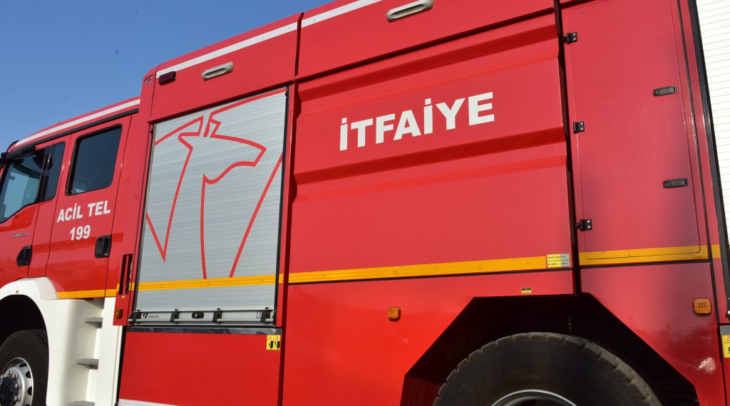 Haspolat’ta ev yangını