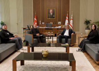 CIOFF Kuzey Kıbrıs, Cumhurbaşkanı Erhürman’ı ziyaret etti