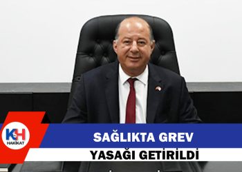 Bakan Dinçyürek’ten sağlık çalışanlarına grev yasağı