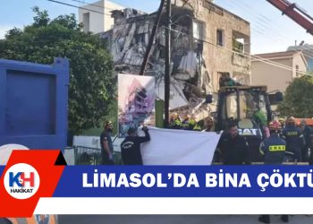 Limasol’da facia: Çöken binanın enkazından 1 kişi ölü çıkarıldı