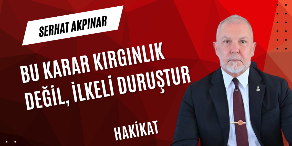 Hükümette yok sayılmayı kabul etmiyoruz