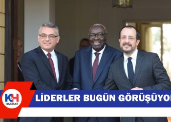 Gözler Erhürman ve Hristodulidis görüşmesinde