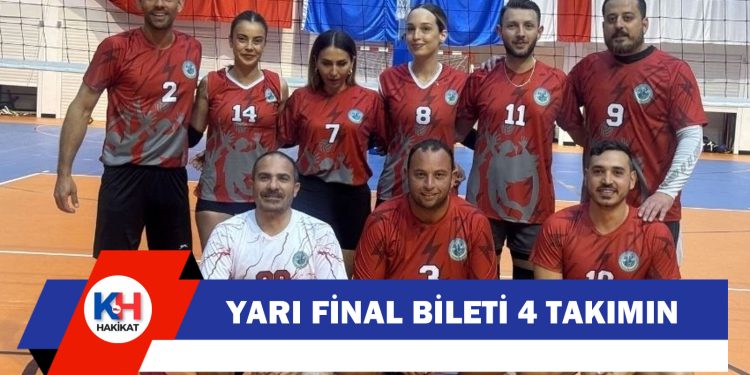Şampiyon Melekler Voleybol Turnuvası’nda yarı final eşleşmeleri belli oldu