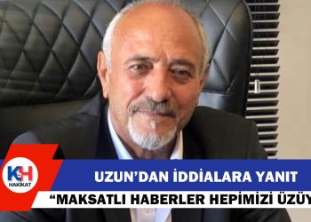 Gürsel Uzun: “Yıpratma Amaçlı İddialar Var”