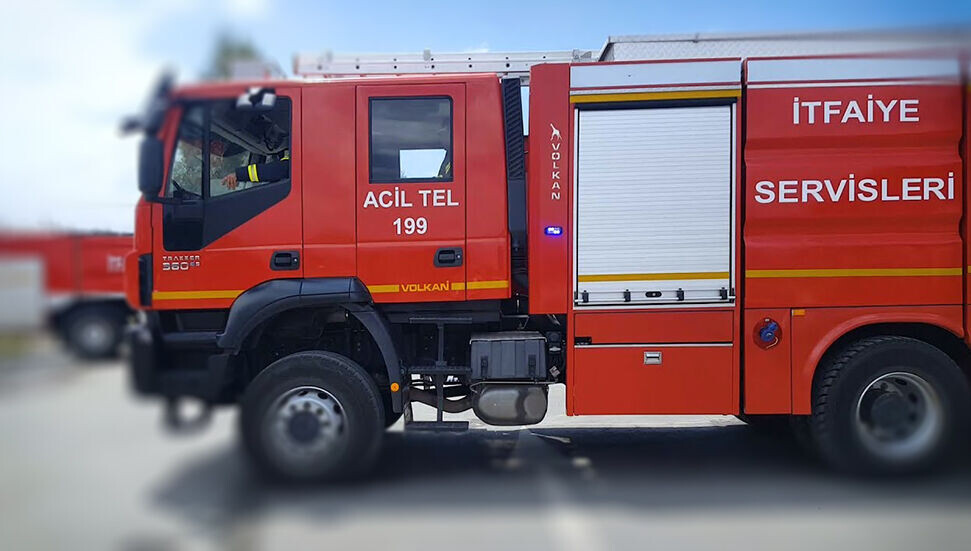 Gönyeli’de yangın: Yemek alev aldı
