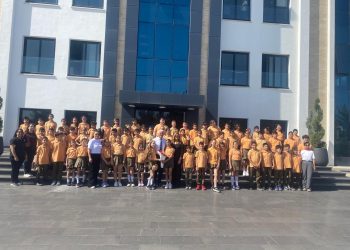 Kurtuluş İlkokulu öğrencileri Güzelyurt Belediyesini ziyaret etti