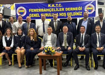 KKTC Fenerbahçeliler Derneği’nde Tolga Ahmet Raşit yeniden başkan seçildi