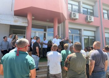 Erenköy-Karpaz Belediye Başkanı Bakırcı personel ile bayramlaştı