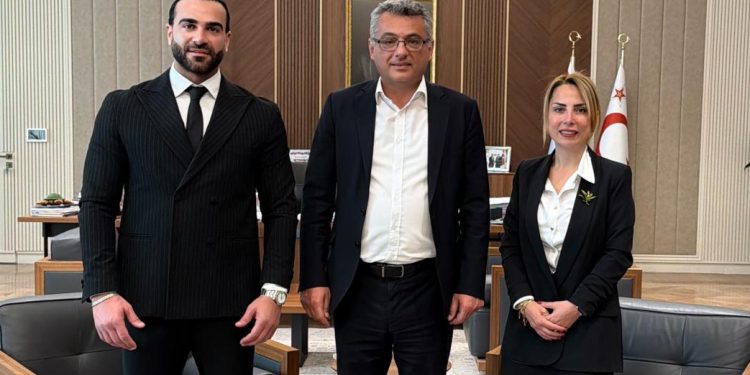 ZAYDER Derneği ile ENMODA Magazin, Cumhurbaşkanı Erhürman’a ziyaret gerçekleştirdi