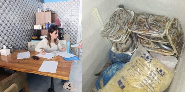 Hayvancılık Dairesi balık restoranlarını denetledi: 16 kilo balık imha edildi