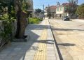 Aslanköy’deki drenaj ve kaldırım çalışması tamamlandı